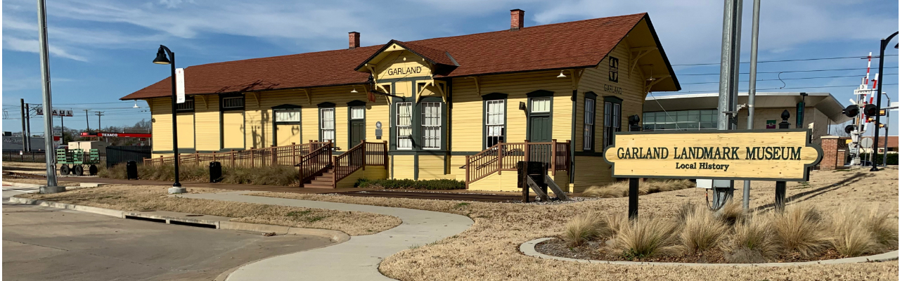 North Branch Garland Library sign